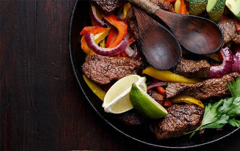 Cast Iron Steak Fajitas - The Spice Guy