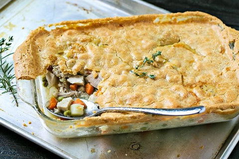 Chicken Pot Pie Casserole - The Spice Guy