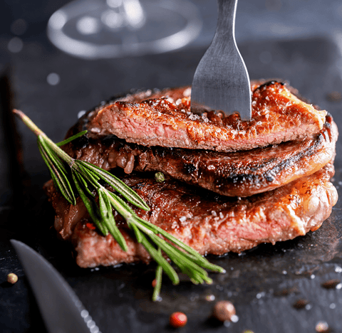 Crusted Steak with SPG - The Spice Guy