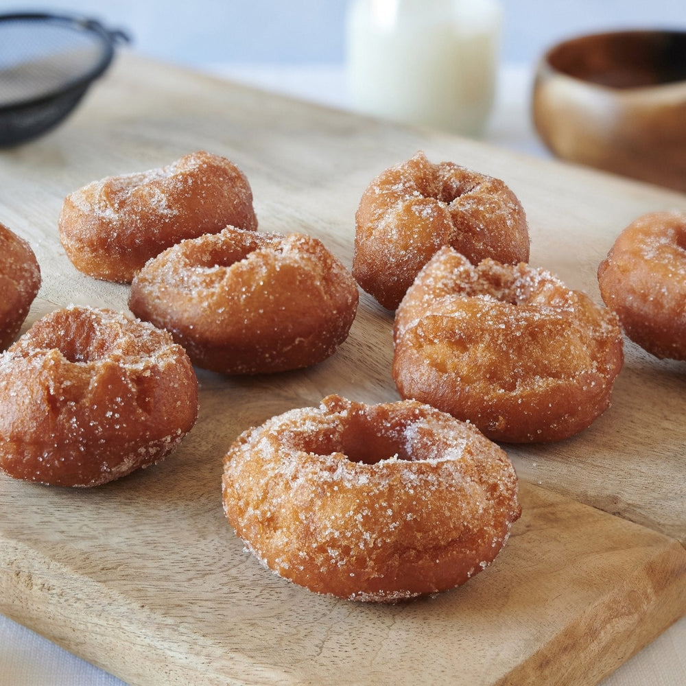 French Toast Blend Mini Donuts with Maple Glaze - The Spice Guy
