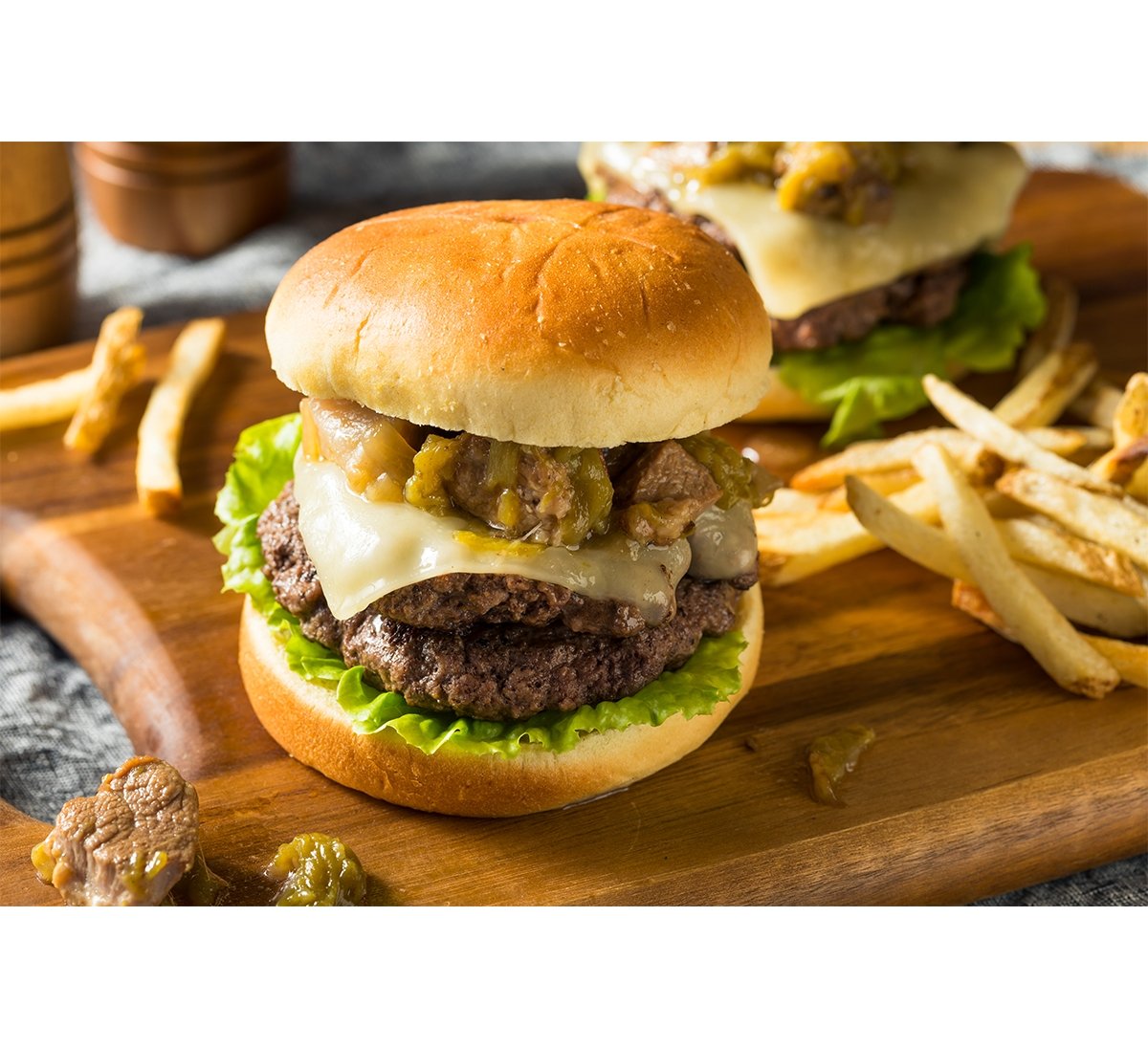 Green Chile Bacon Cheese Burger – The Spice Guy
