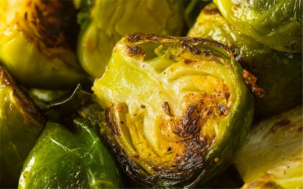 Honey Roasted Garlic Brussels - The Spice Guy