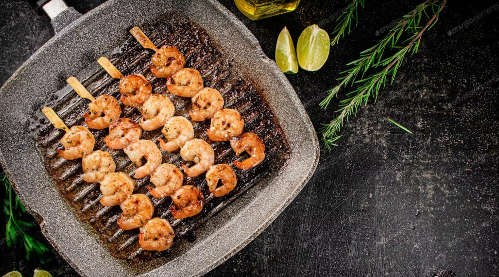 Jamaican Jerk Shrimp Skewers - The Spice Guy