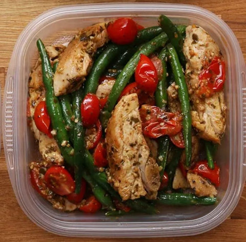 Meal Prep Chicken & Veggies - The Spice Guy