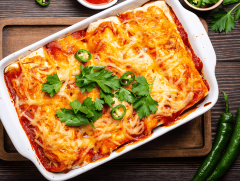Ole Mole Chicken Enchiladas - The Spice Guy