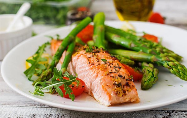 Oven Baked Roasted Garlic Salmon