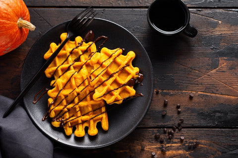 Pumpkin Pie Spice Waffles - The Spice Guy