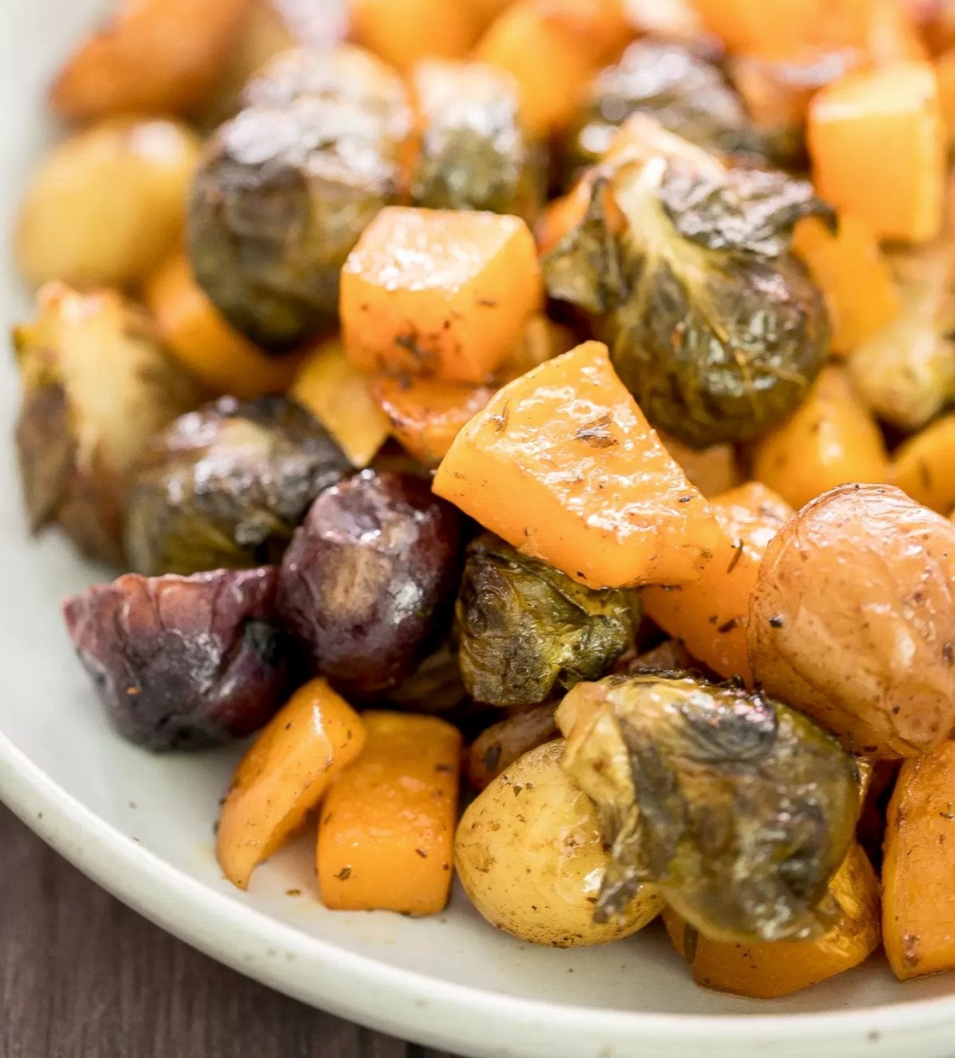 ROASTED HARVEST VEGETABLES WITH BUTTERNUT SQUASH - The Spice Guy
