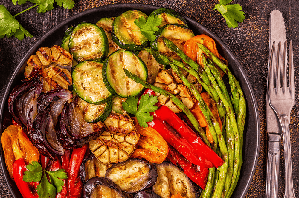 Smoky Buffalo Bill's Black Gold Roasted Veggie Medley - The Spice Guy