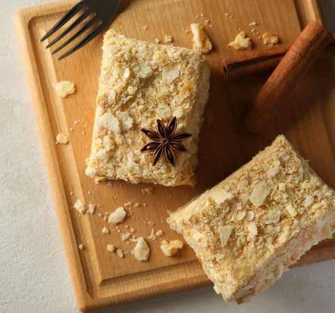 Spiced Lemon–Lavender Pear Crumble Bars - The Spice Guy