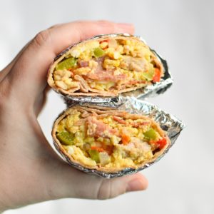 Sweet Heat Breakfast Burritos