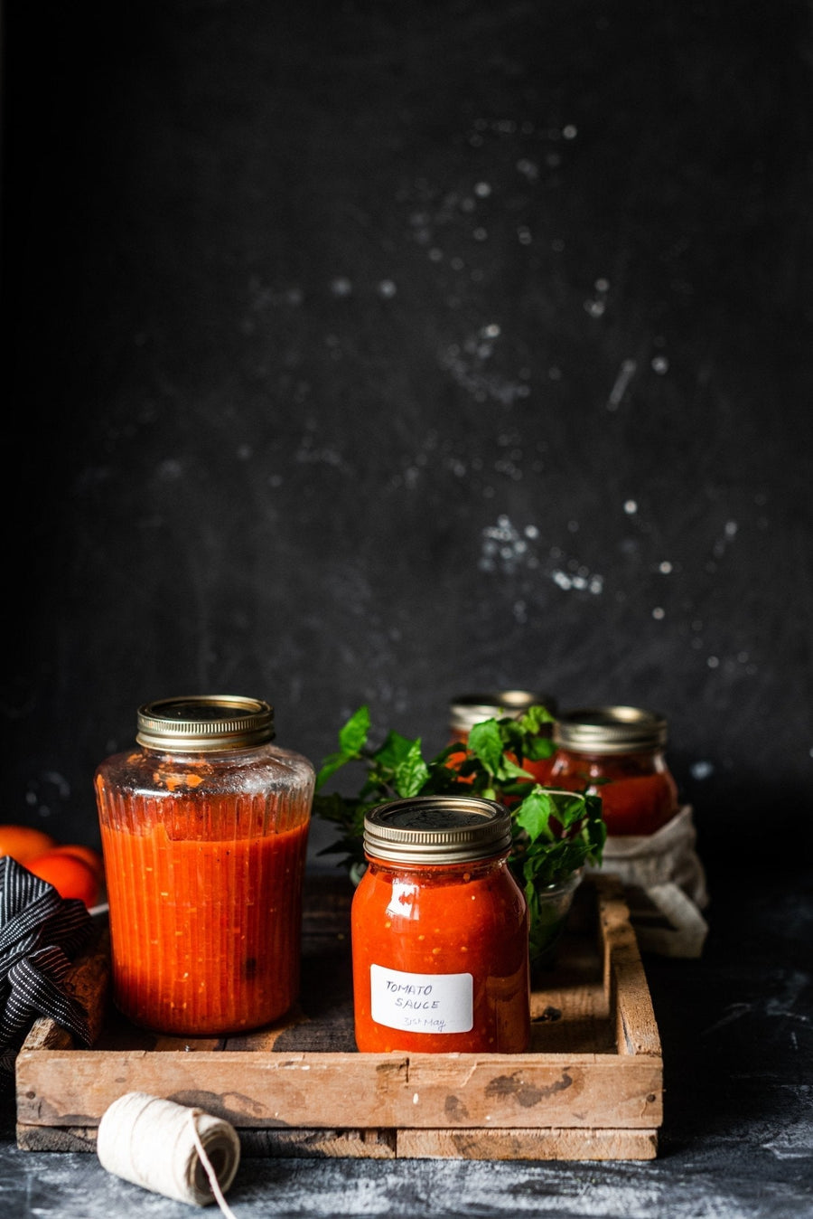 The Best Homemade Red Sauce using Roasted Garlic Blend