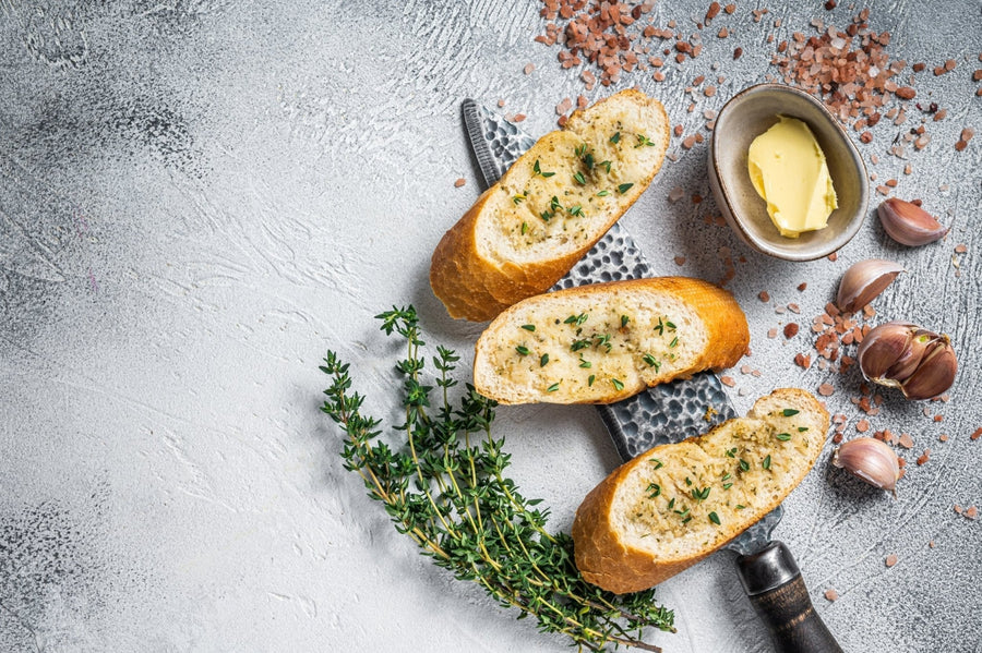 Thyme-Infused Honey Butter Crostini