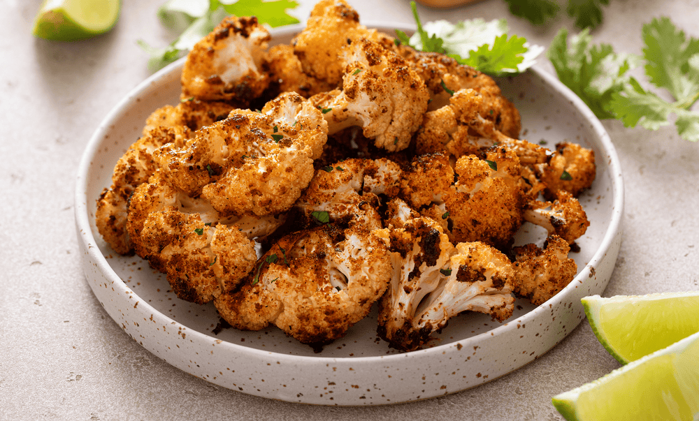 Truffle Parmesan Roasted Cauliflower Bites - The Spice Guy