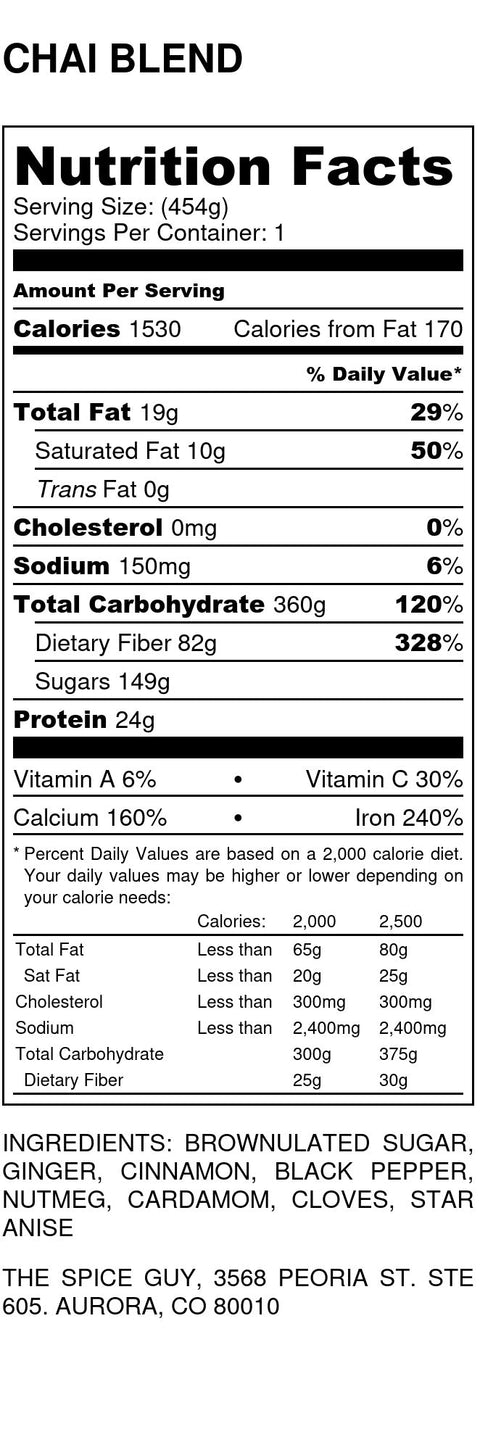 Chai Tea - The Spice Guy