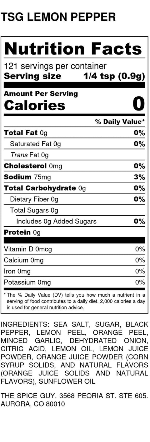 Citrus Pucker Pepper - The Spice Guy