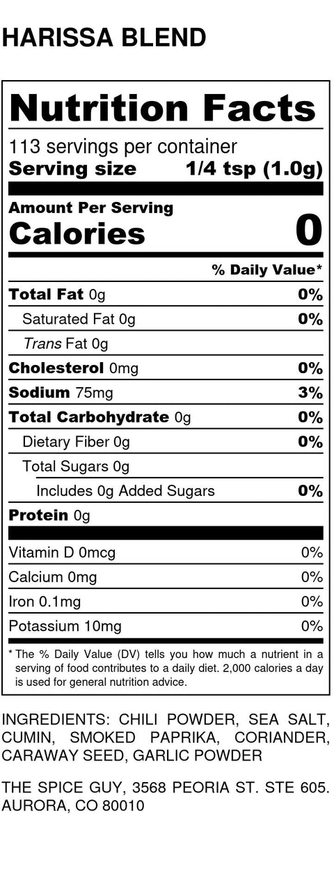 Harissa Spice - The Spice Guy