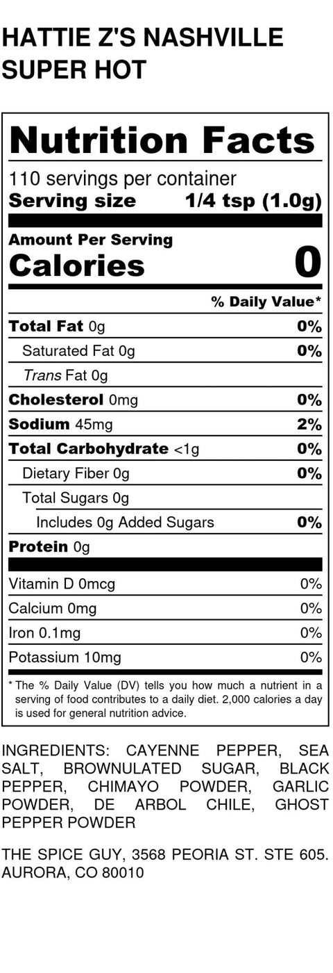 Hattie Z's Nashville Hot Chicken - The Spice Guy
