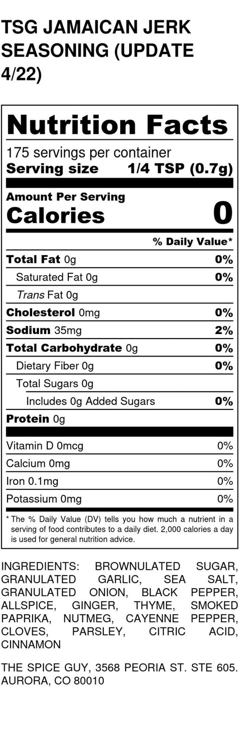 Jamaican Jerk - The Spice Guy
