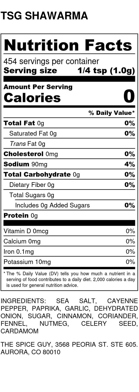 Shawarma - The Spice Guy