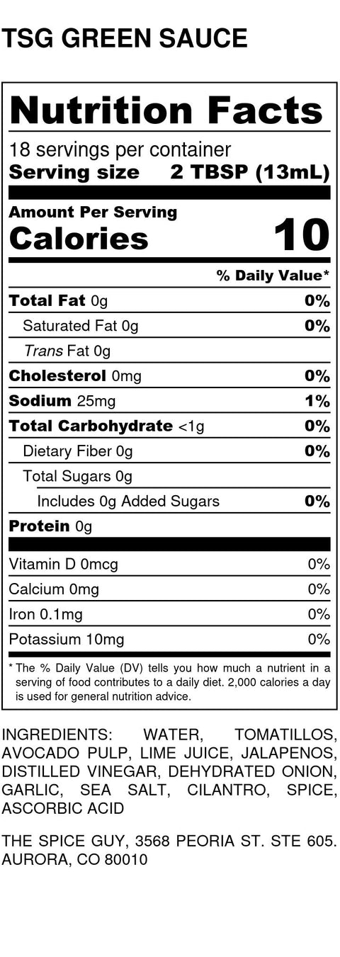 The Green Sauce - The Spice Guy